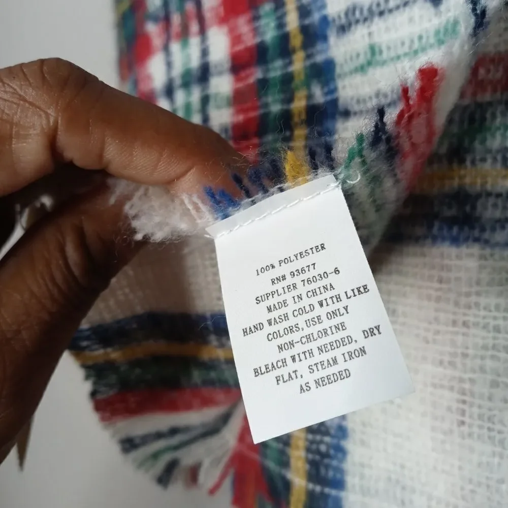St.John's Bay Blanket Scarf